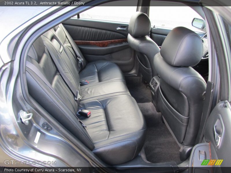 Anthracite Metallic / Ebony 2002 Acura TL 3.2