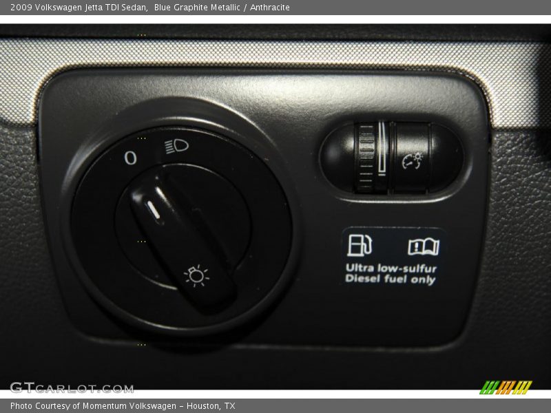 Blue Graphite Metallic / Anthracite 2009 Volkswagen Jetta TDI Sedan