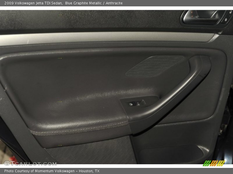 Blue Graphite Metallic / Anthracite 2009 Volkswagen Jetta TDI Sedan