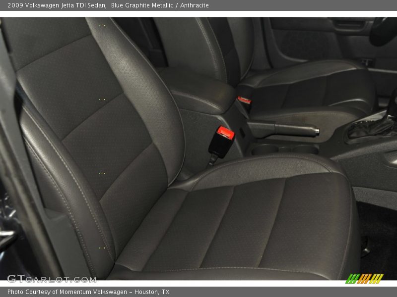 Blue Graphite Metallic / Anthracite 2009 Volkswagen Jetta TDI Sedan
