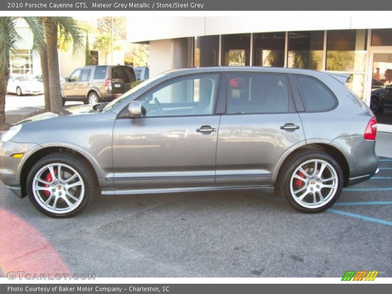 Meteor Grey Metallic / Stone/Steel Grey 2010 Porsche Cayenne GTS