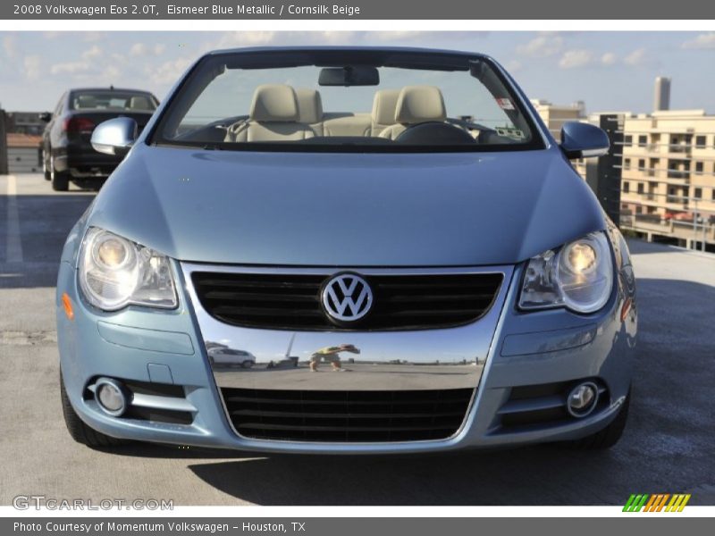 Eismeer Blue Metallic / Cornsilk Beige 2008 Volkswagen Eos 2.0T