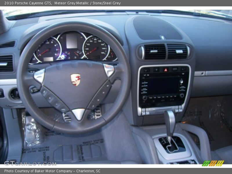 Meteor Grey Metallic / Stone/Steel Grey 2010 Porsche Cayenne GTS