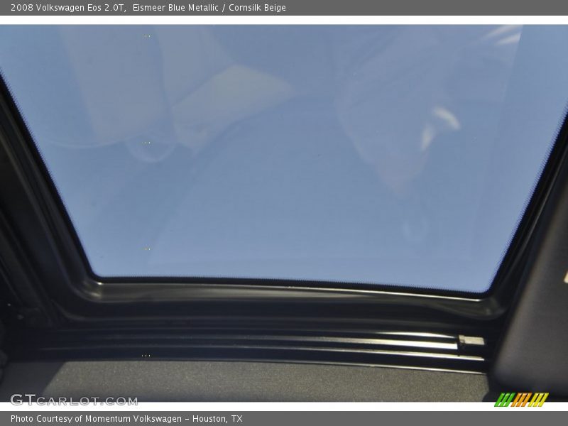 Eismeer Blue Metallic / Cornsilk Beige 2008 Volkswagen Eos 2.0T