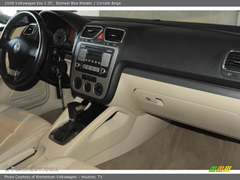 Eismeer Blue Metallic / Cornsilk Beige 2008 Volkswagen Eos 2.0T