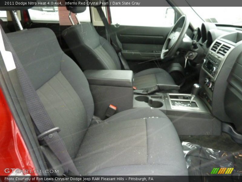 Inferno Red Crystal Pearl / Dark Slate Gray 2011 Dodge Nitro Heat 4.0 4x4
