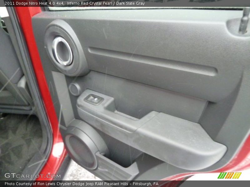 Inferno Red Crystal Pearl / Dark Slate Gray 2011 Dodge Nitro Heat 4.0 4x4