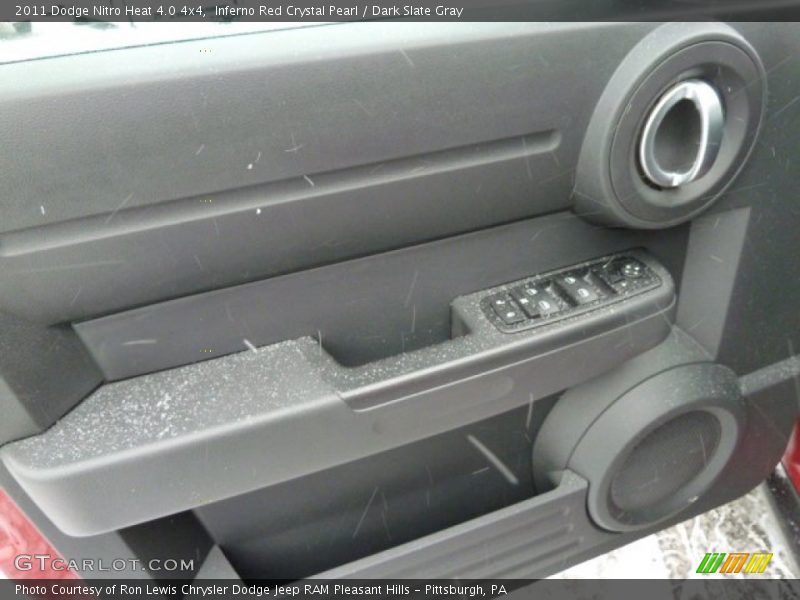 Inferno Red Crystal Pearl / Dark Slate Gray 2011 Dodge Nitro Heat 4.0 4x4