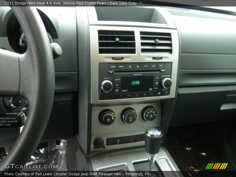 Inferno Red Crystal Pearl / Dark Slate Gray 2011 Dodge Nitro Heat 4.0 4x4