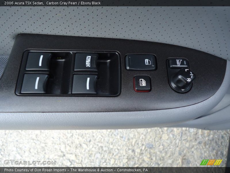 Carbon Gray Pearl / Ebony Black 2006 Acura TSX Sedan