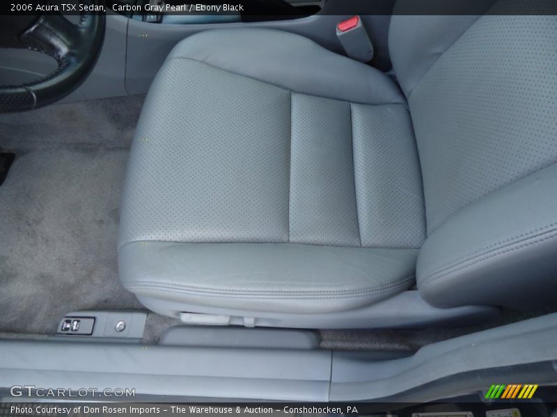 Carbon Gray Pearl / Ebony Black 2006 Acura TSX Sedan