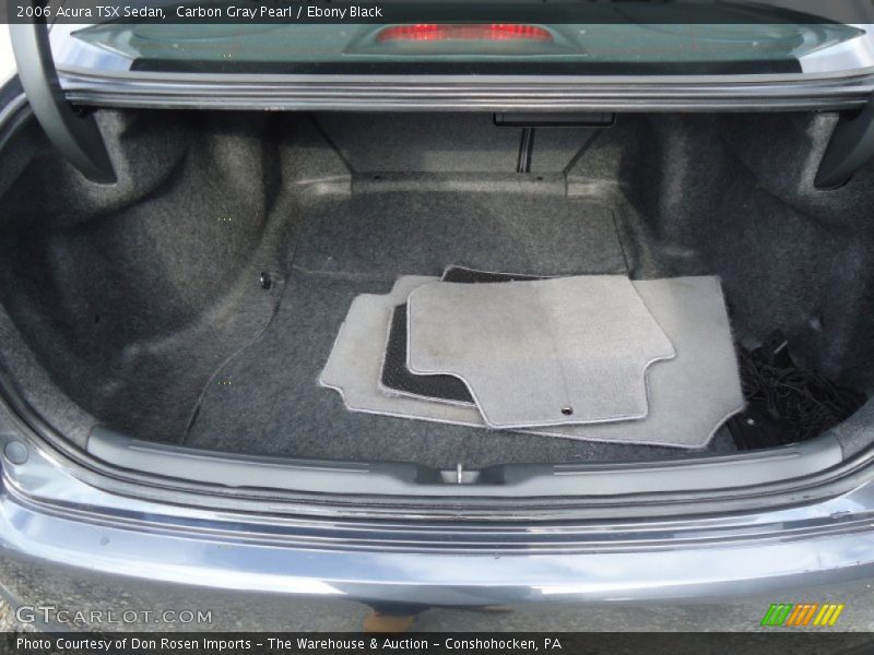 Carbon Gray Pearl / Ebony Black 2006 Acura TSX Sedan