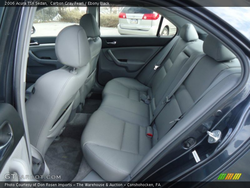 Carbon Gray Pearl / Ebony Black 2006 Acura TSX Sedan