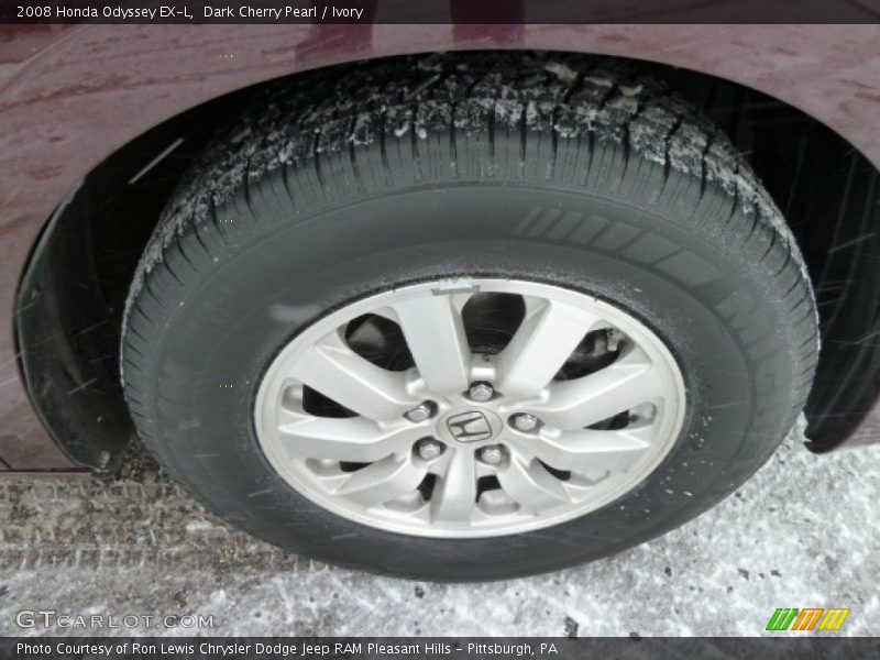 Dark Cherry Pearl / Ivory 2008 Honda Odyssey EX-L