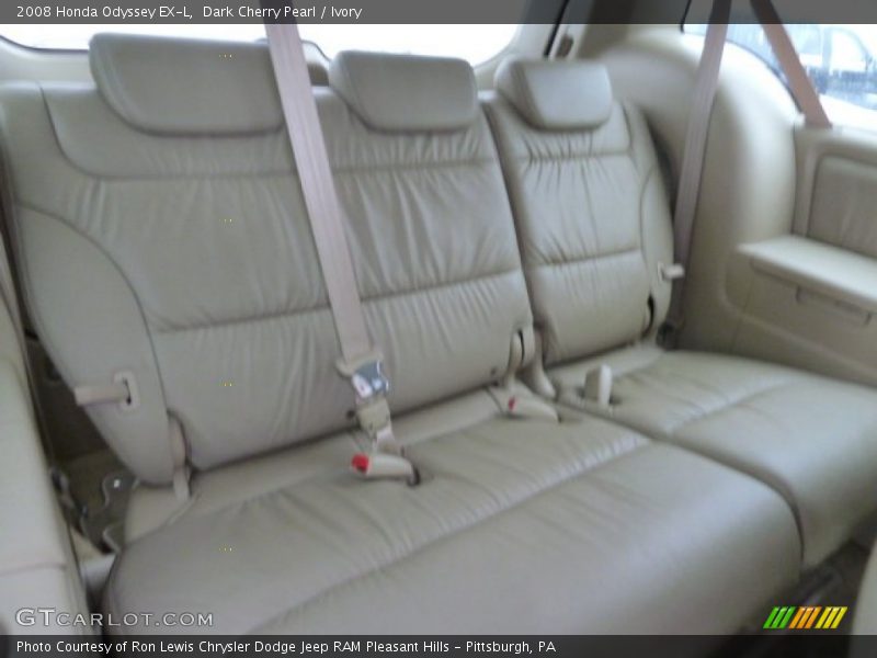 Dark Cherry Pearl / Ivory 2008 Honda Odyssey EX-L