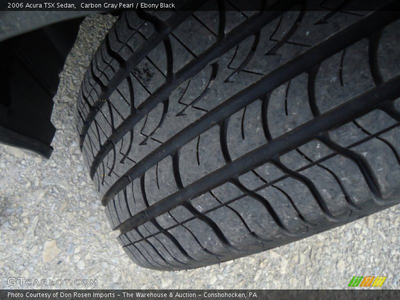 Carbon Gray Pearl / Ebony Black 2006 Acura TSX Sedan