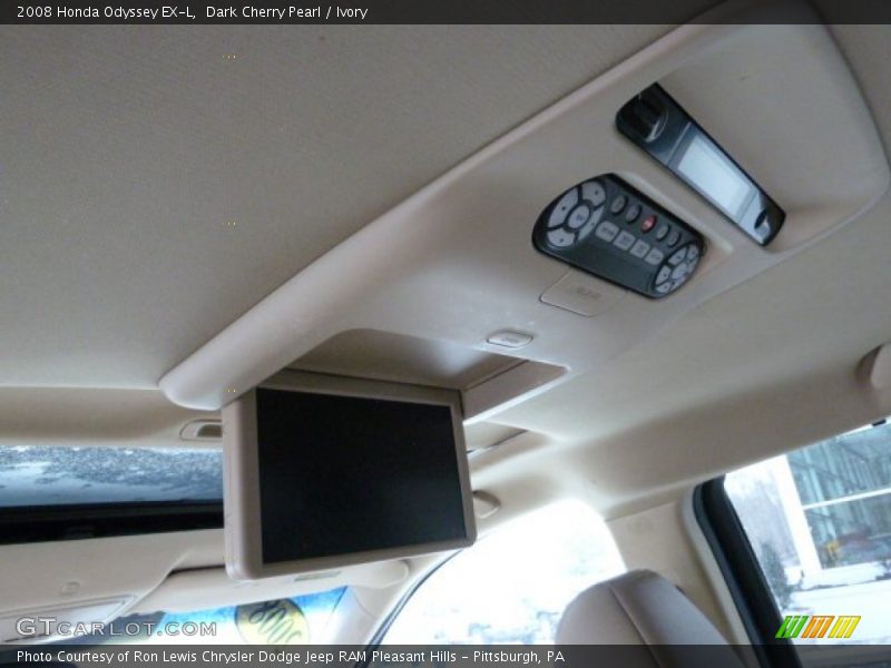 Dark Cherry Pearl / Ivory 2008 Honda Odyssey EX-L