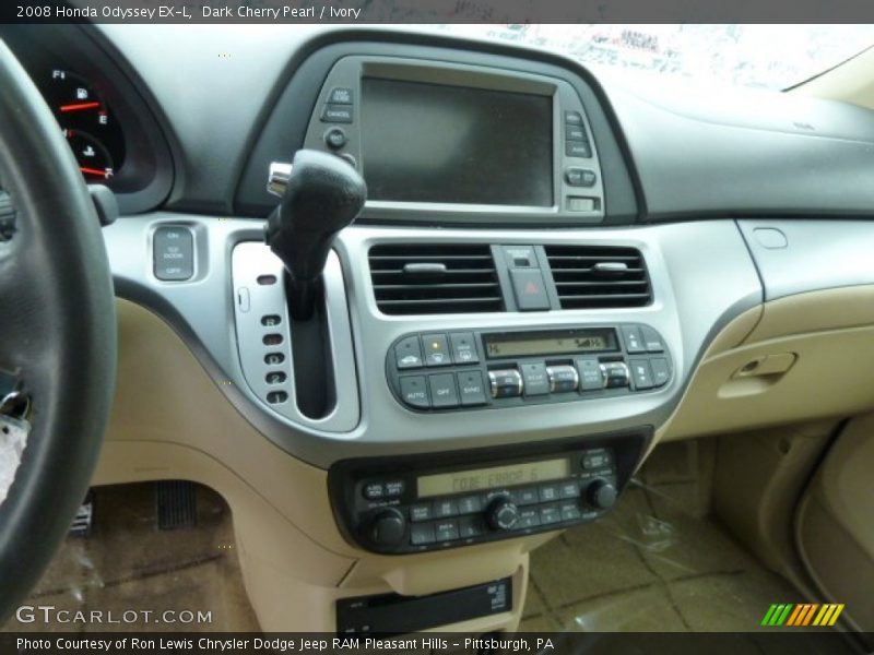 Dark Cherry Pearl / Ivory 2008 Honda Odyssey EX-L
