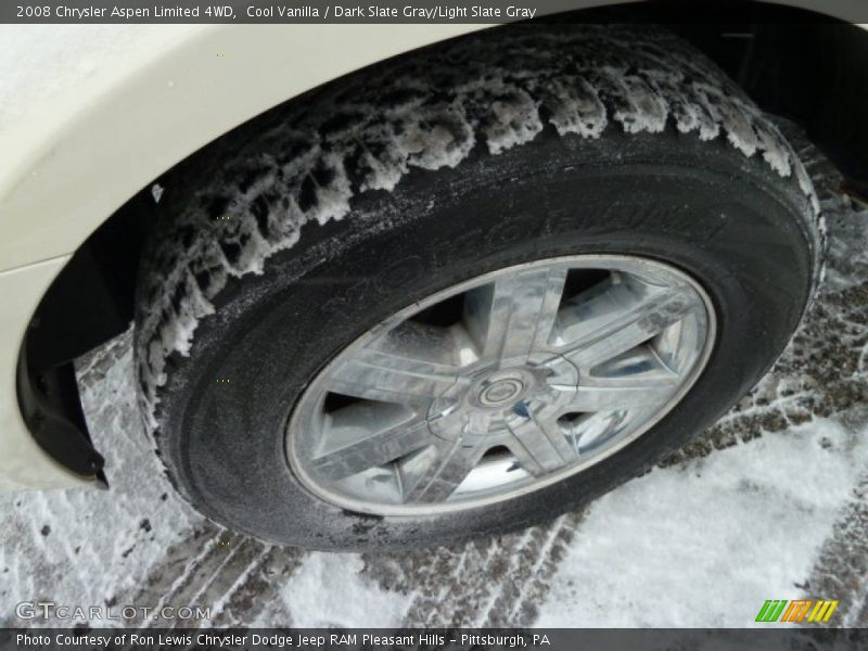 Cool Vanilla / Dark Slate Gray/Light Slate Gray 2008 Chrysler Aspen Limited 4WD