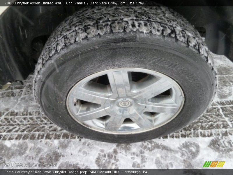 Cool Vanilla / Dark Slate Gray/Light Slate Gray 2008 Chrysler Aspen Limited 4WD