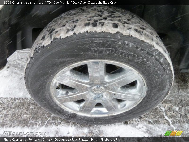 Cool Vanilla / Dark Slate Gray/Light Slate Gray 2008 Chrysler Aspen Limited 4WD
