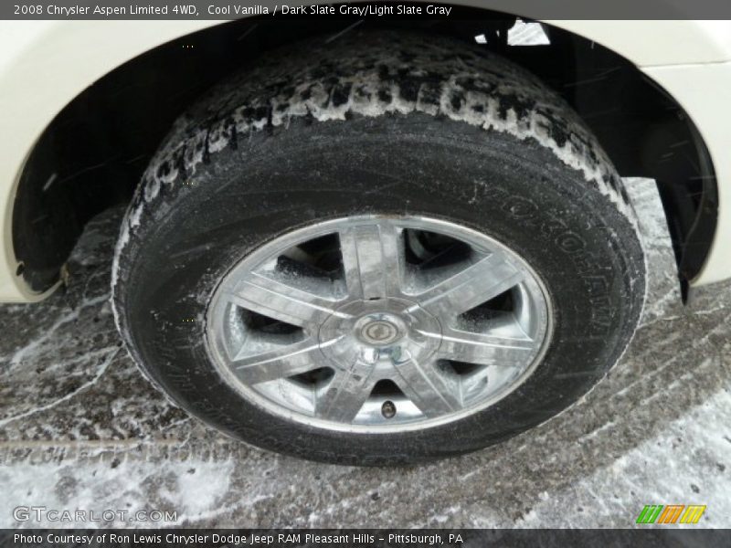 Cool Vanilla / Dark Slate Gray/Light Slate Gray 2008 Chrysler Aspen Limited 4WD