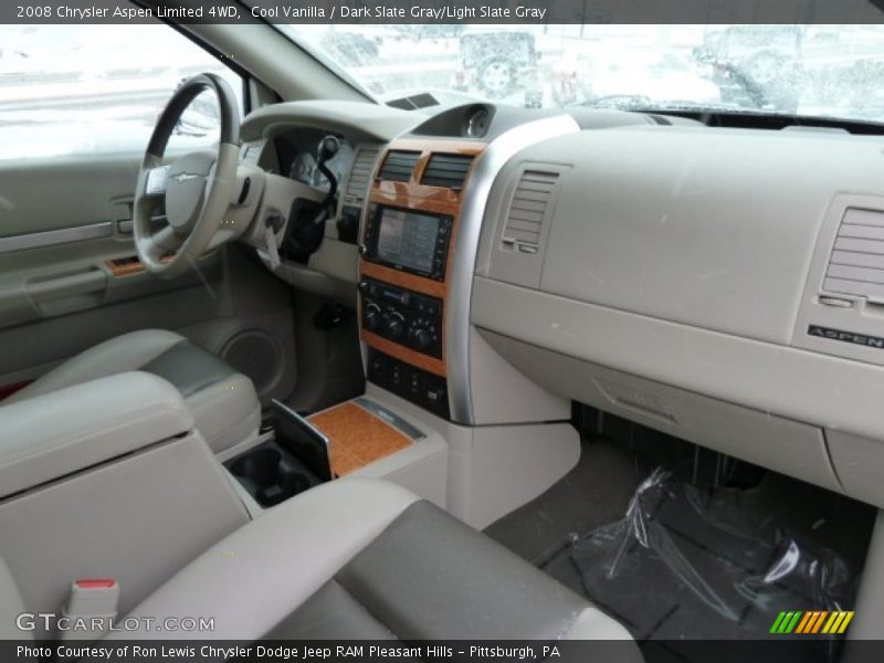 Cool Vanilla / Dark Slate Gray/Light Slate Gray 2008 Chrysler Aspen Limited 4WD