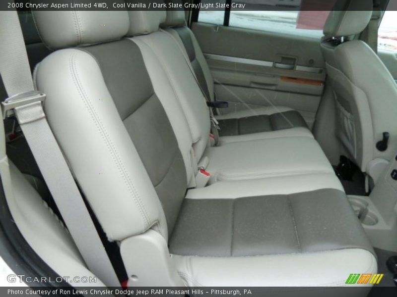 Cool Vanilla / Dark Slate Gray/Light Slate Gray 2008 Chrysler Aspen Limited 4WD