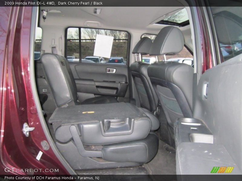 Dark Cherry Pearl / Black 2009 Honda Pilot EX-L 4WD