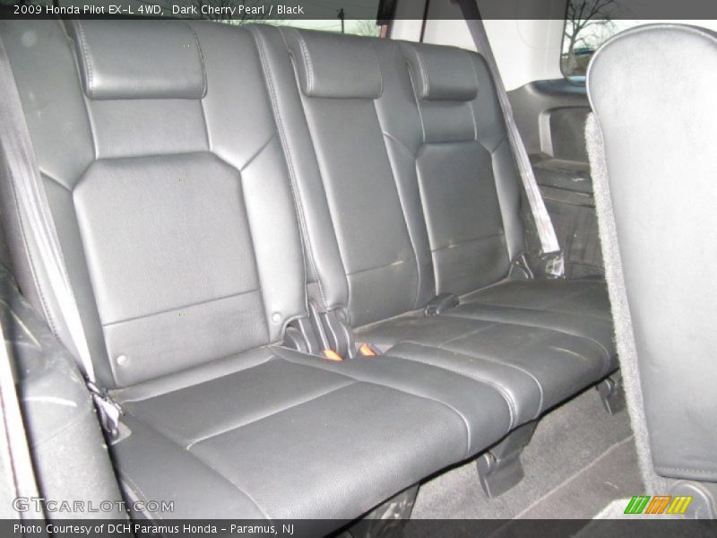 Dark Cherry Pearl / Black 2009 Honda Pilot EX-L 4WD