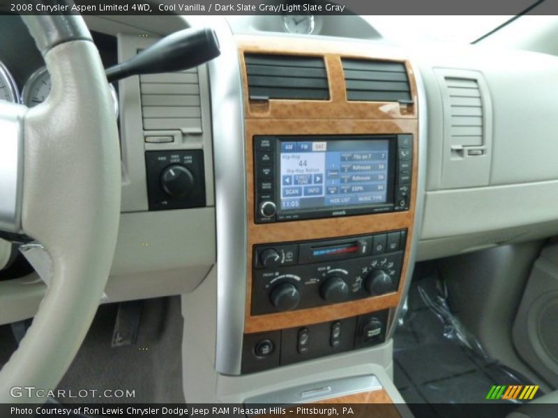 Cool Vanilla / Dark Slate Gray/Light Slate Gray 2008 Chrysler Aspen Limited 4WD