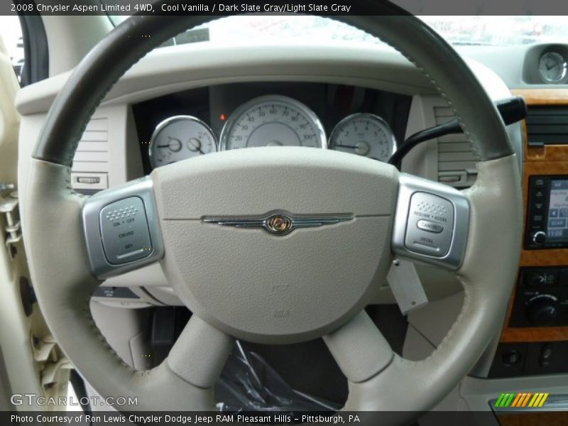 Cool Vanilla / Dark Slate Gray/Light Slate Gray 2008 Chrysler Aspen Limited 4WD