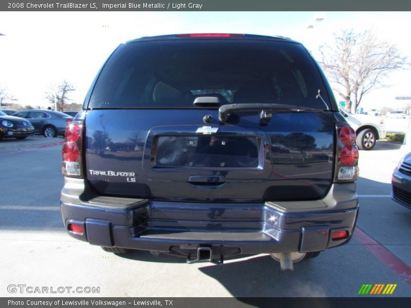 Imperial Blue Metallic / Light Gray 2008 Chevrolet TrailBlazer LS