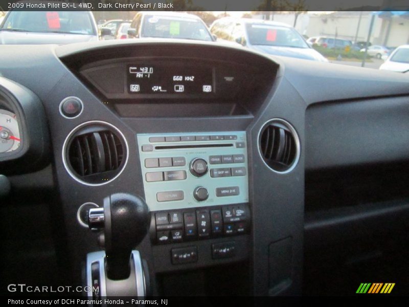 Dark Cherry Pearl / Black 2009 Honda Pilot EX-L 4WD