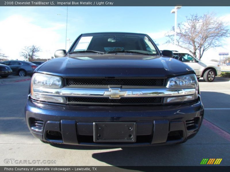Imperial Blue Metallic / Light Gray 2008 Chevrolet TrailBlazer LS