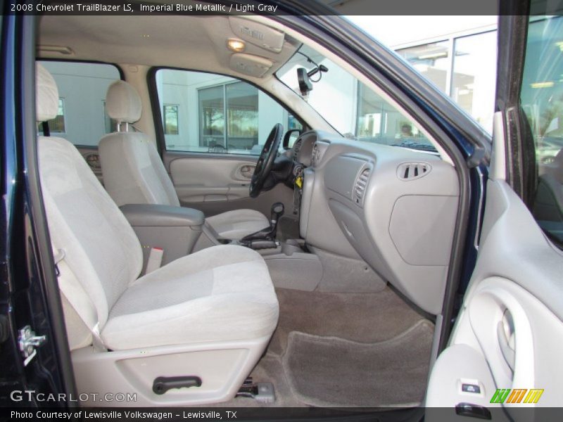 Imperial Blue Metallic / Light Gray 2008 Chevrolet TrailBlazer LS
