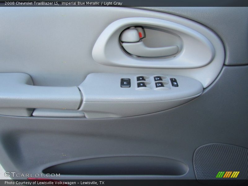 Imperial Blue Metallic / Light Gray 2008 Chevrolet TrailBlazer LS