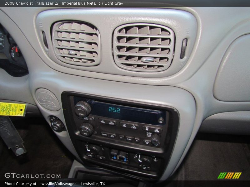 Imperial Blue Metallic / Light Gray 2008 Chevrolet TrailBlazer LS