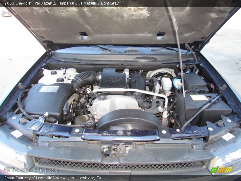 Imperial Blue Metallic / Light Gray 2008 Chevrolet TrailBlazer LS