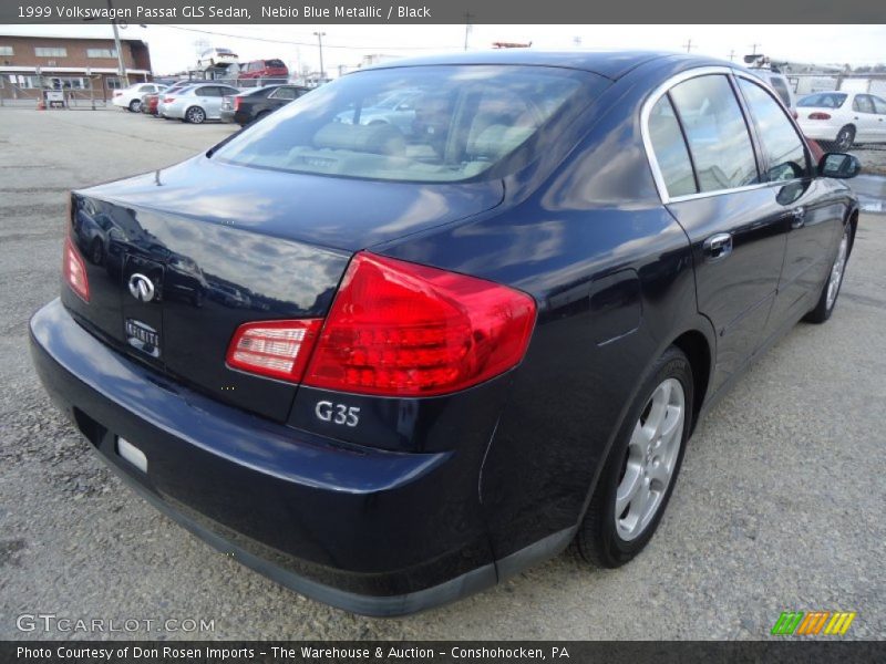 Nebio Blue Metallic / Black 1999 Volkswagen Passat GLS Sedan