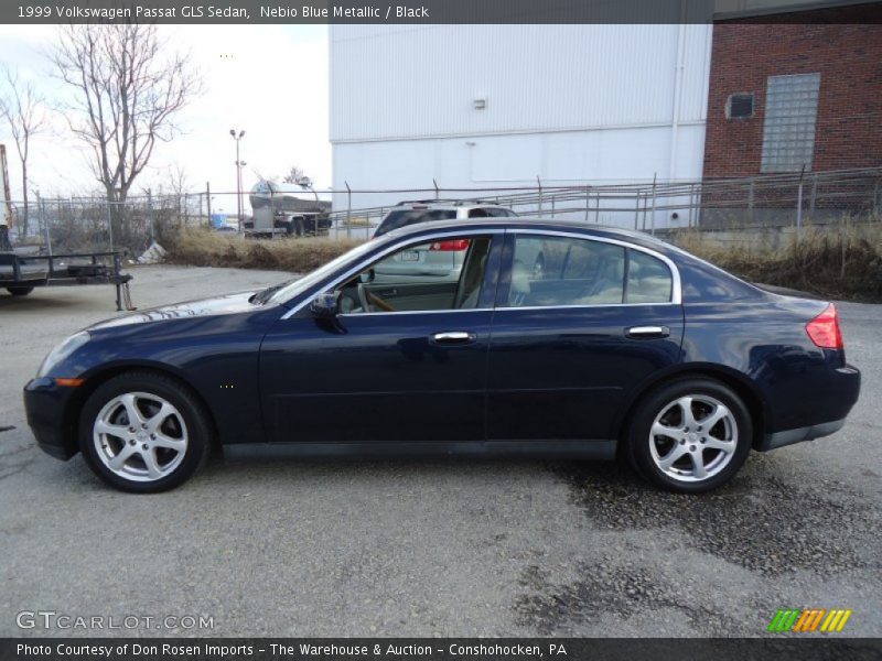 Nebio Blue Metallic / Black 1999 Volkswagen Passat GLS Sedan