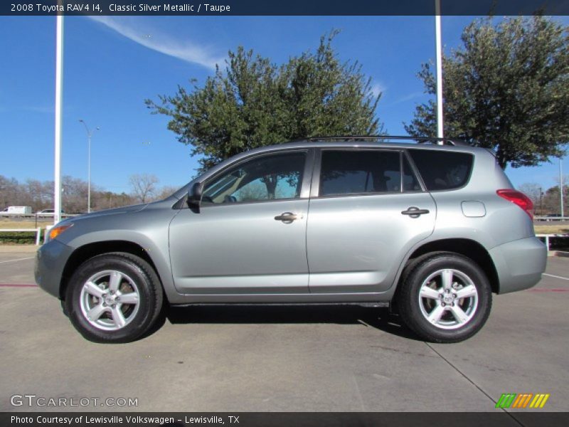 Classic Silver Metallic / Taupe 2008 Toyota RAV4 I4