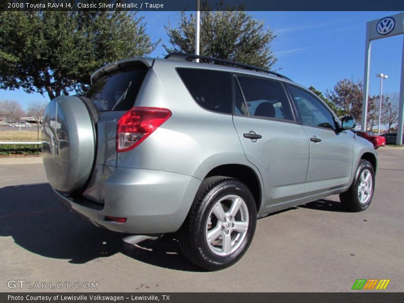 Classic Silver Metallic / Taupe 2008 Toyota RAV4 I4