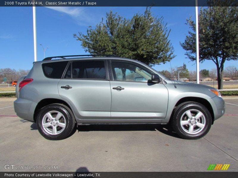 Classic Silver Metallic / Taupe 2008 Toyota RAV4 I4