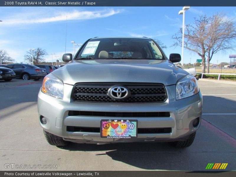 Classic Silver Metallic / Taupe 2008 Toyota RAV4 I4