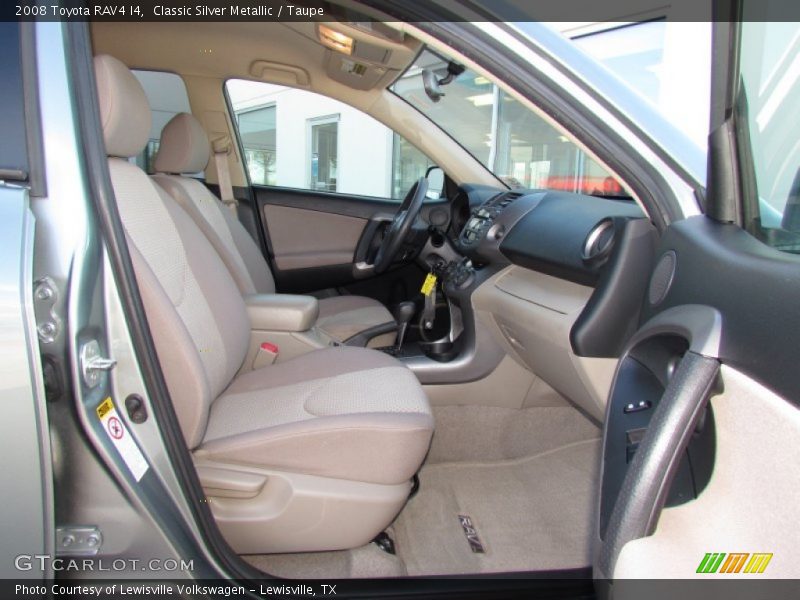 Classic Silver Metallic / Taupe 2008 Toyota RAV4 I4