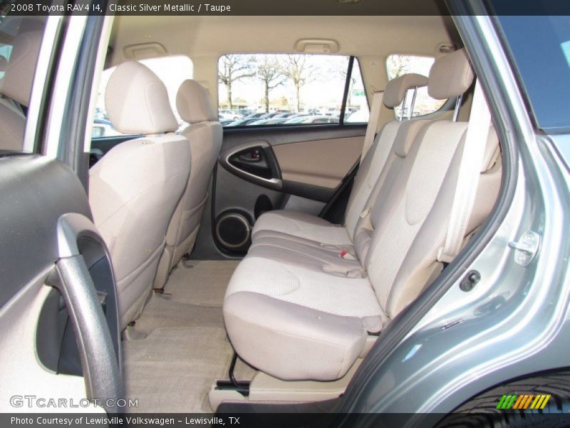 Classic Silver Metallic / Taupe 2008 Toyota RAV4 I4