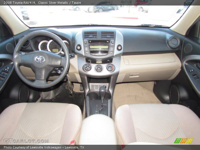Classic Silver Metallic / Taupe 2008 Toyota RAV4 I4