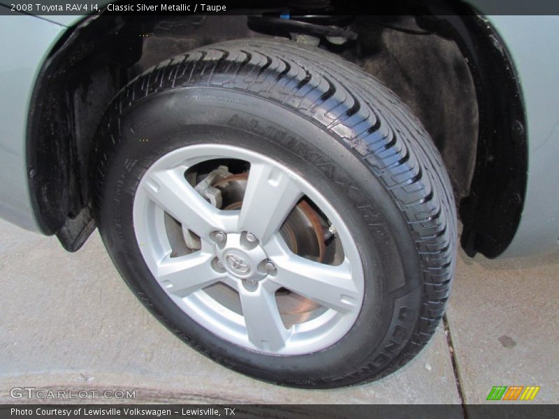 Classic Silver Metallic / Taupe 2008 Toyota RAV4 I4