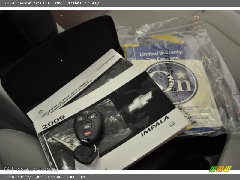 Dark Silver Metallic / Gray 2009 Chevrolet Impala LT